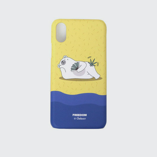 CCY005 Lazy weed bear Freedom Phone-case