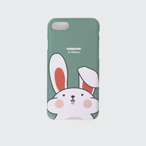 CCG004 Rabbit big face Freedom Phone-case