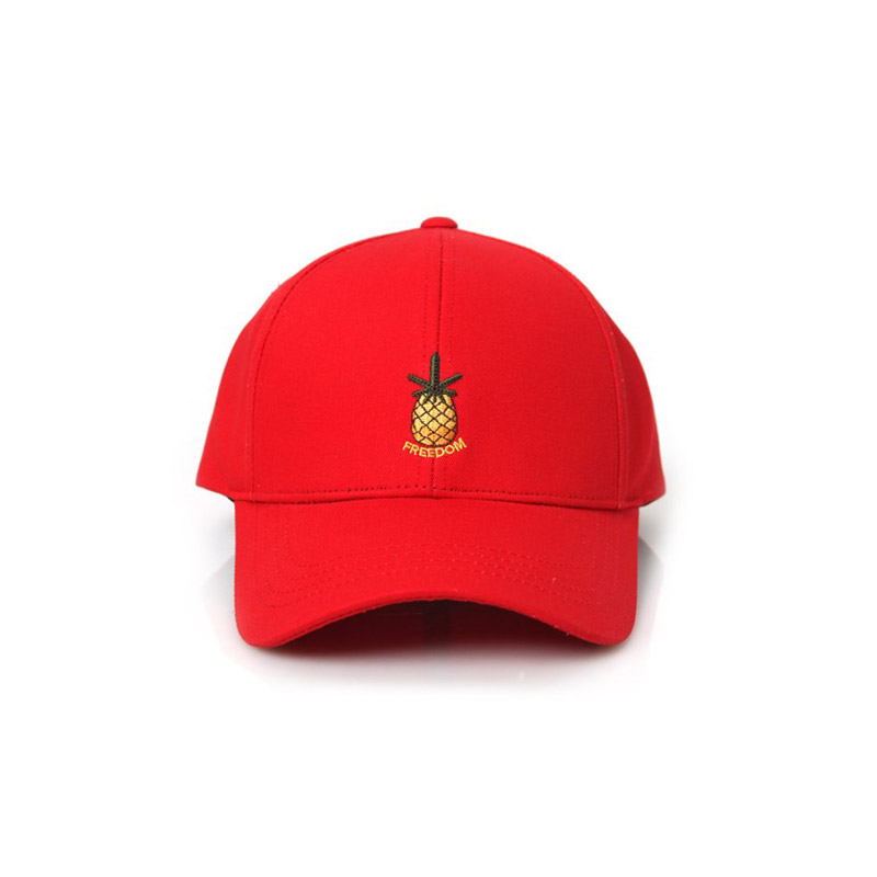 BCR002 Pineapple Freedom Ball-cap Red