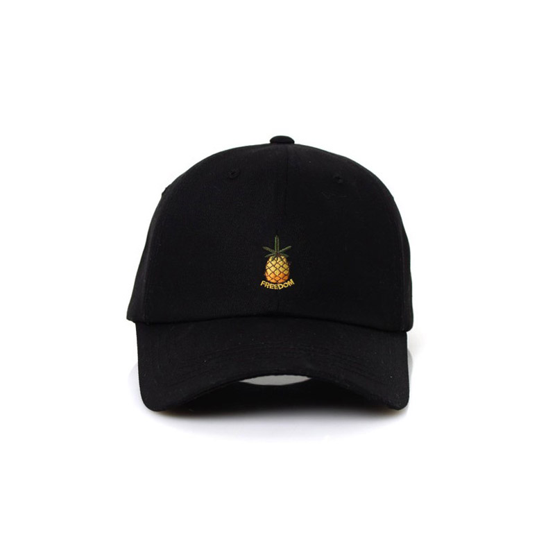 BCB001 Pineapple Freedom Ball-cap Black
