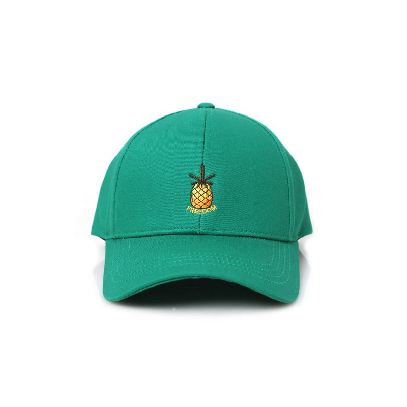 BCG003 Pineapple Freedom Ball-cap Green